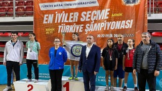 Büyükşehir Sporcusu Masa Tenisinde Türkiye Şampiyonu Oldu