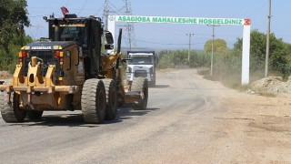 Büyükşehirden Serik Aşağıoba Mahallesinde asfalt çalışması