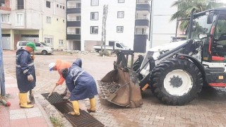 Canikte Sağanak Yağışa Karşı Etkin Mücadele