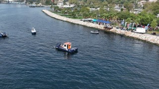 Hereke sahilinde kıyı ve deniz temizliği