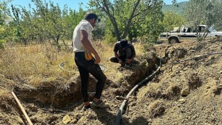 Manavgat Çaltepede eskiyen içme suyu şebekesi yenileniyor