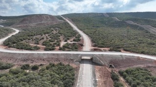 Yukarı Hereke-Çerkeşli yolunda sıra asfalt seriminde