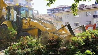 Keçiörende mıntıka temizliği.