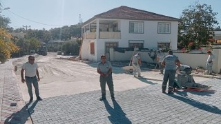 Kemer de altyapı çalışmaları devam ediyor