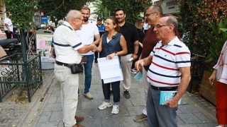 Mahalle gezilerinde ikinci durak Atatürk Mahallesi: Başkan mahalleyi karış karış gezdi, çalışmaları inceledi