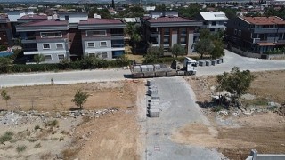 Menderes;te Söğüt Sokak Yolu Tamamlandı