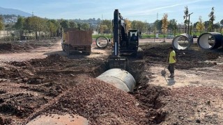 Seymen Millet Bahçesinde otopark çalışması başladı