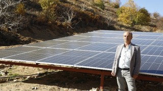 Başkan Çerçioğlunun projesi ile kırsal mahallede bulunan sondaj kuyusuna çevre dostu enerji sağlanacak