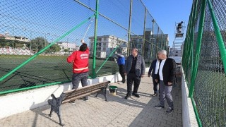 Başkan Çiçek Talimatı Verdi Sahalar Yenileniyor