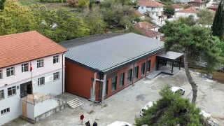 Kızderbentteki çok amaçlı salonun yüzde 95i tamam