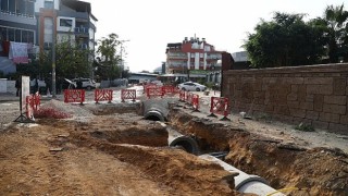 Konyaaltı Pınarbaşı Mahallesinin yağmur suyu sorunu çözülüyor