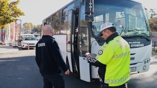 Nevşehirde Halk Otobüsleri Denetlendi