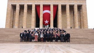 Başkan Güner Atatürkün Ankaraya Gelişi Etkinliklerine Katıldı