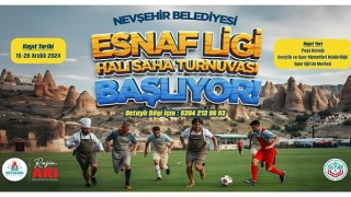 Esnaf Ligi Halı Saha Futbol Turnuvası Düzenlenecek