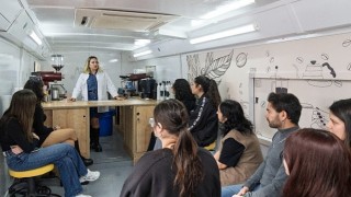 İzmir in Mobil Barista Otobüsü yollarda