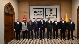 TBMM Başkanı Kurtulmuş Başkan Altayı Ziyaret Etti