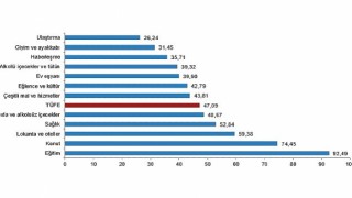 Tüik Tüketici fiyat endeksi (TÜFE) yıllık %47,09, aylık %2,24 arttı