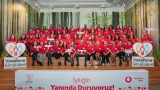 Vodafone Gönüllüleri İyiliğin Yanında Duruyor