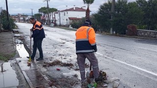 Yağmurun ardından dip bucak temizlik…