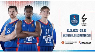 Anadolu Efes, Turkish Airlines Euroleaguein Yirminci Haftasında LDLC Asvel Villeurbanne ile Karşılaşacak