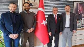 İSTONdan Başkan Topaloğluna ziyaret