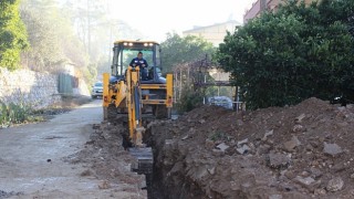 Kemer Aslanbucakın içme suyu hattı yenileniyor